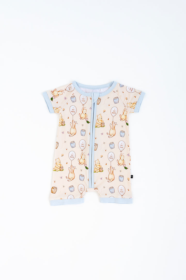 The sleepy sloth shortie 2024 romper