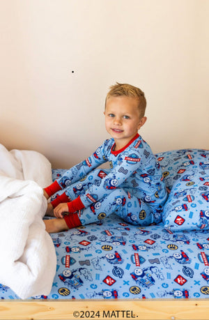 Shop The Sleepy Sloth Thomas and Friends™ No. 1 Engine Two Piece Long Sleeve Jammies Pajamas with Pants at Purple Owl Boutique